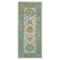 Turkish Oushak Runner Rug 2'8" x 6'3" #17071