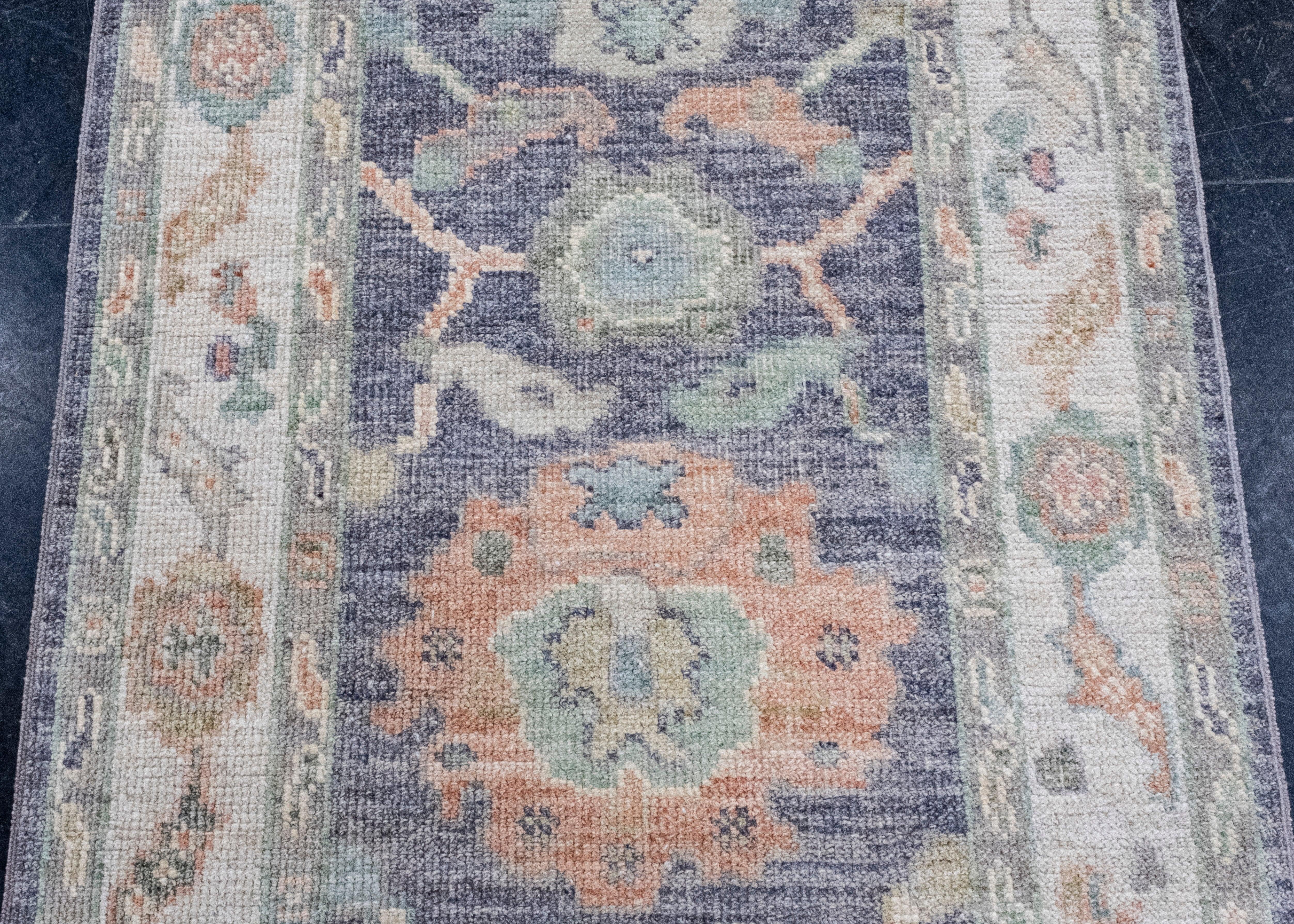 Türkischer Oushak-Läufer 2'8
