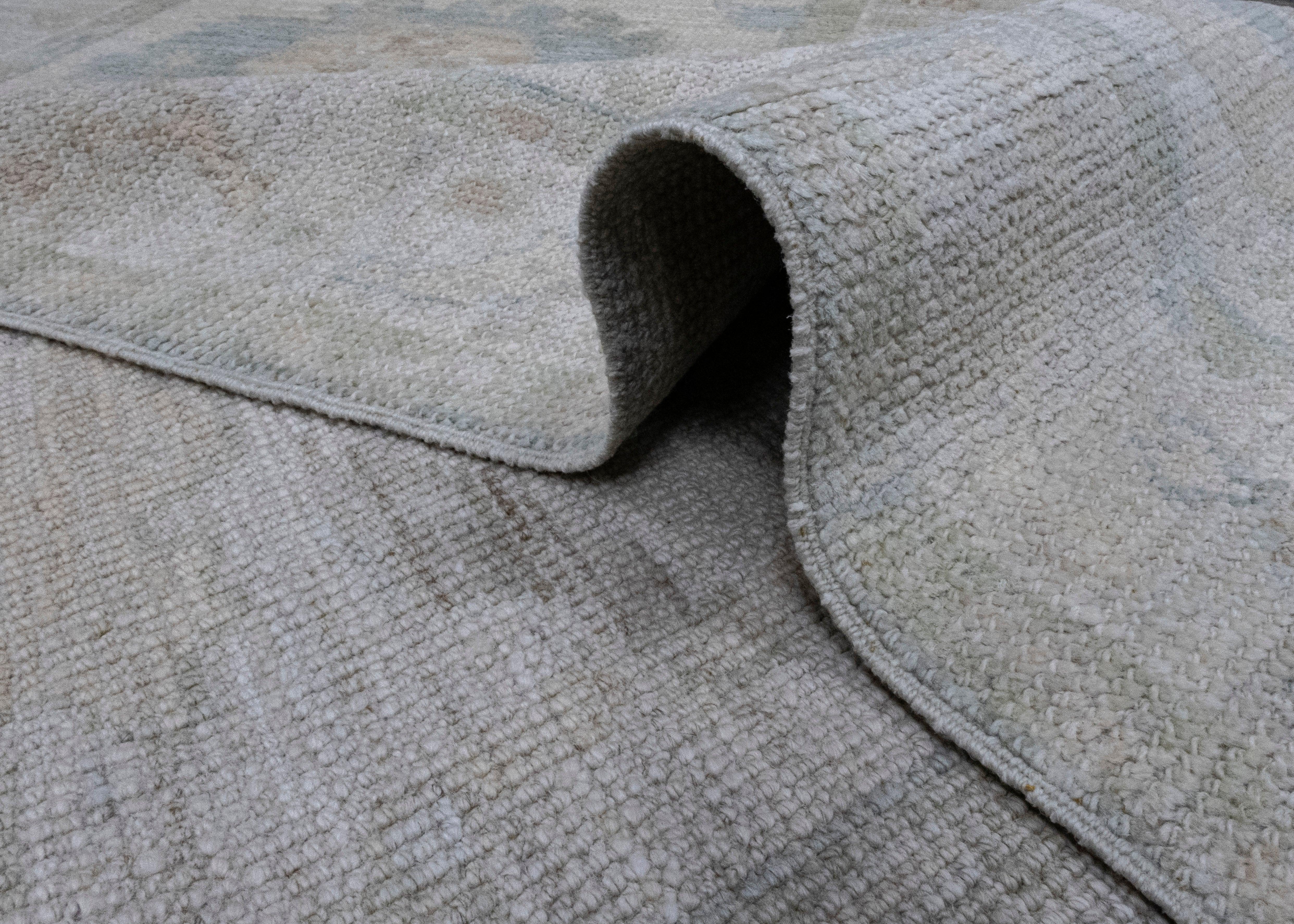 Tappeto Oushak Runner turco 2'8