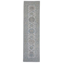 Tappeto Oushak Runner turco 2'9" x 10' #16277