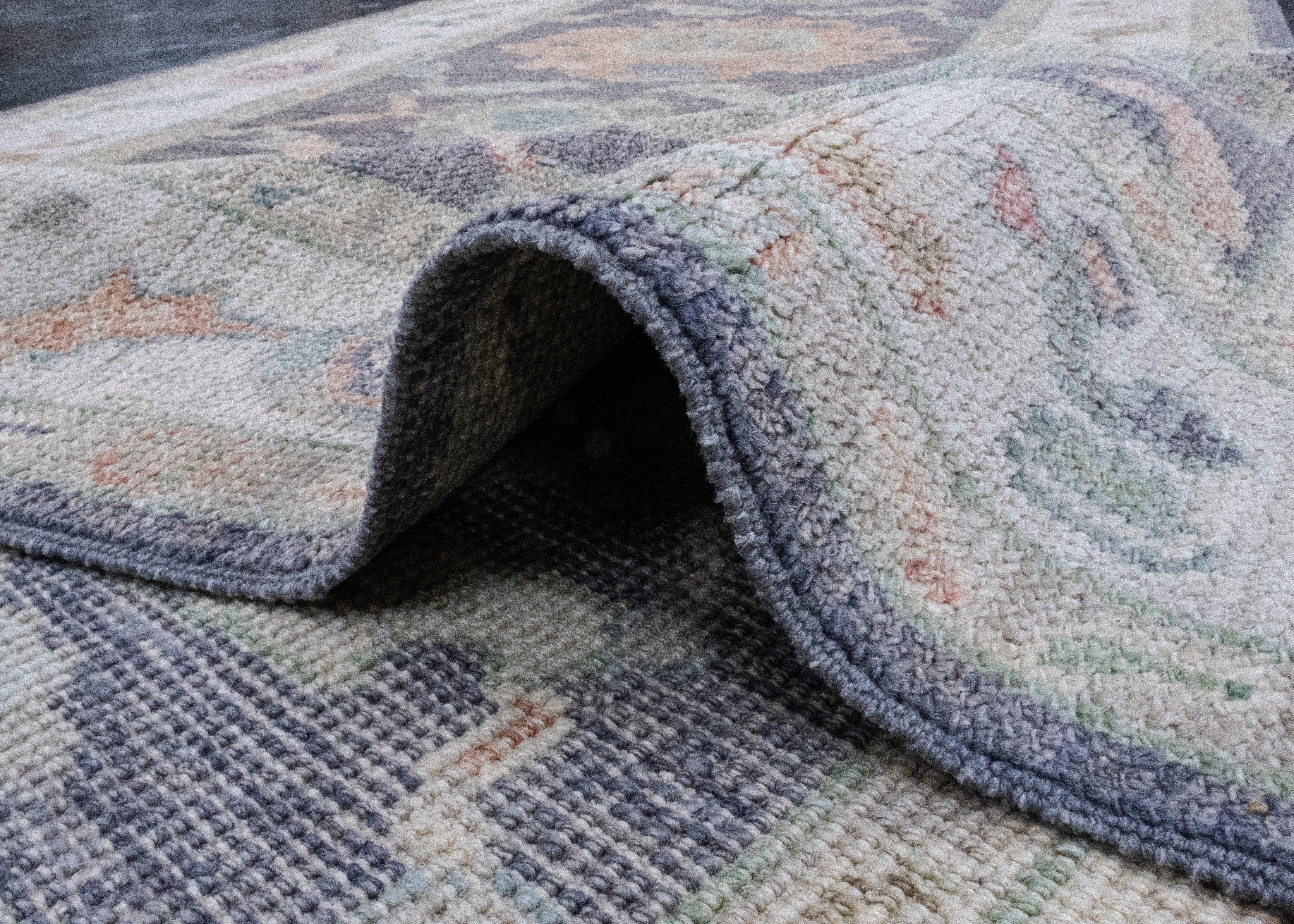 Tappeto Oushak Runner Turco 2'9