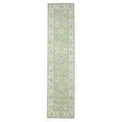 Turkish Oushak Runner Rug 2'9" x 11'9" #17791