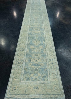 Turkish Oushak Runner Rug 2'9" x 16'3" #17834