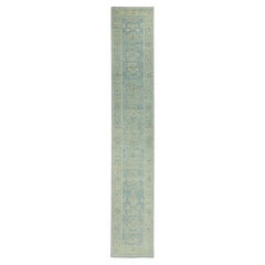 Turkish Oushak Runner Rug 2'9" x 16'3" #17834