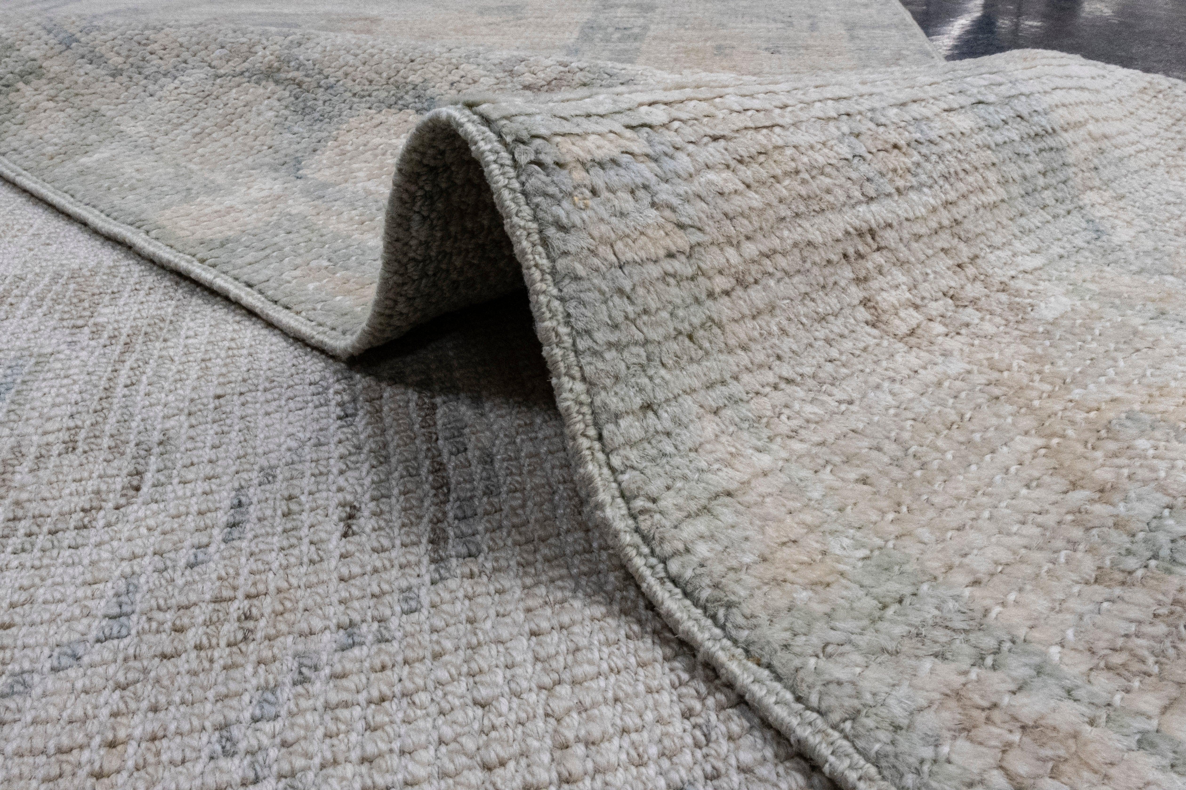 Tappeto Oushak Runner turco 2'9