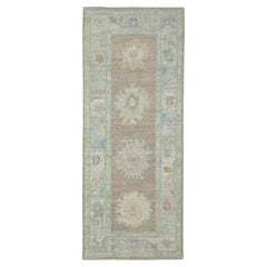 Turkish Oushak Runner Rug 2'9" x 6'10" #17531