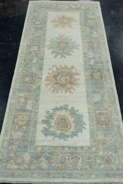 Turkish Oushak Runner Rug 2'9" x 6'8" #17511