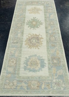 Turkish Oushak Runner Rug 2'9" x 6'8" #17525