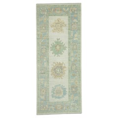 Turkish Oushak Runner Rug 2'9" x 6'8" #17525