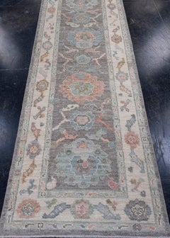 Turkish Oushak Runner Rug 2'9" x 8'1" #16210