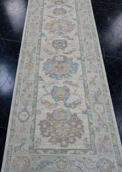Turkish Oushak Runner Rug 2'9" x 8'1" #16349