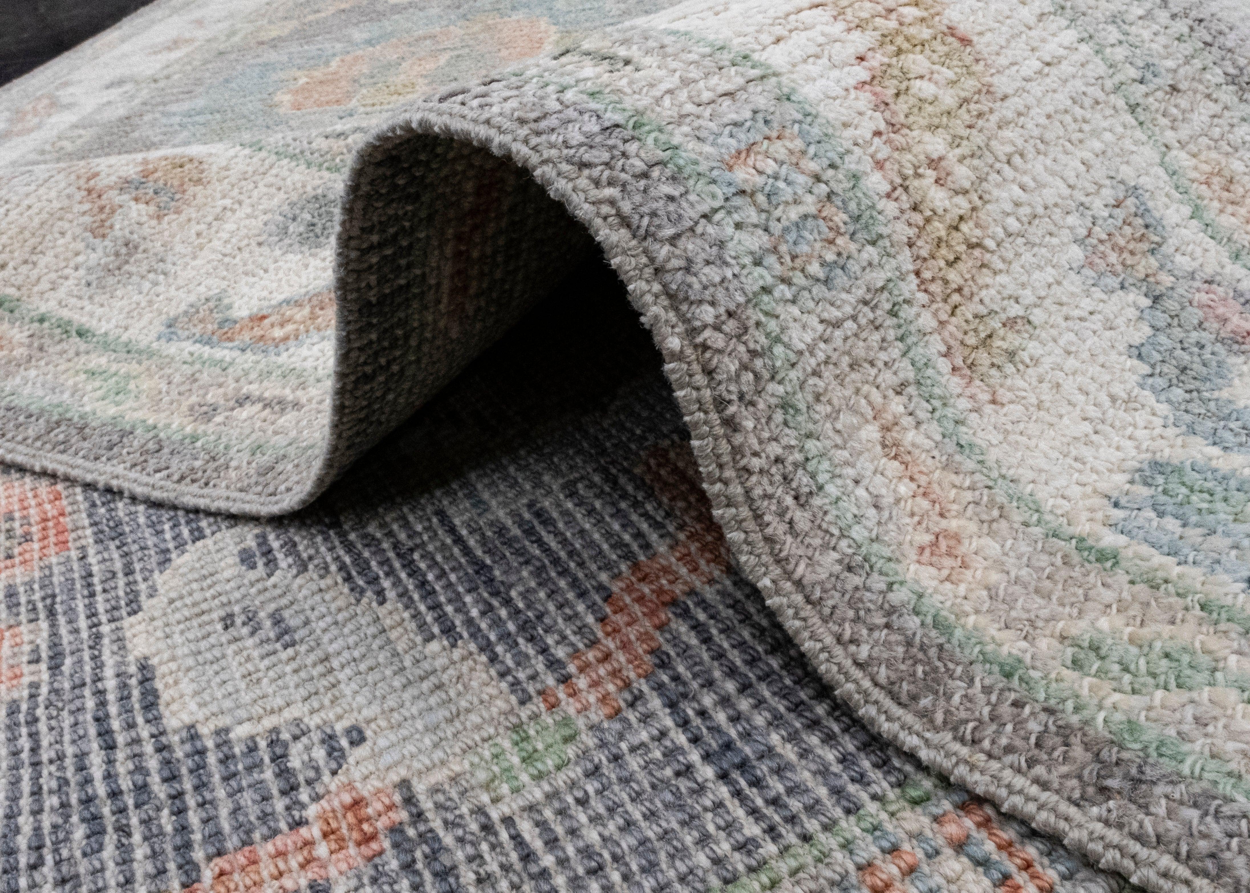 Tappeto Oushak Runner Turco 2'9