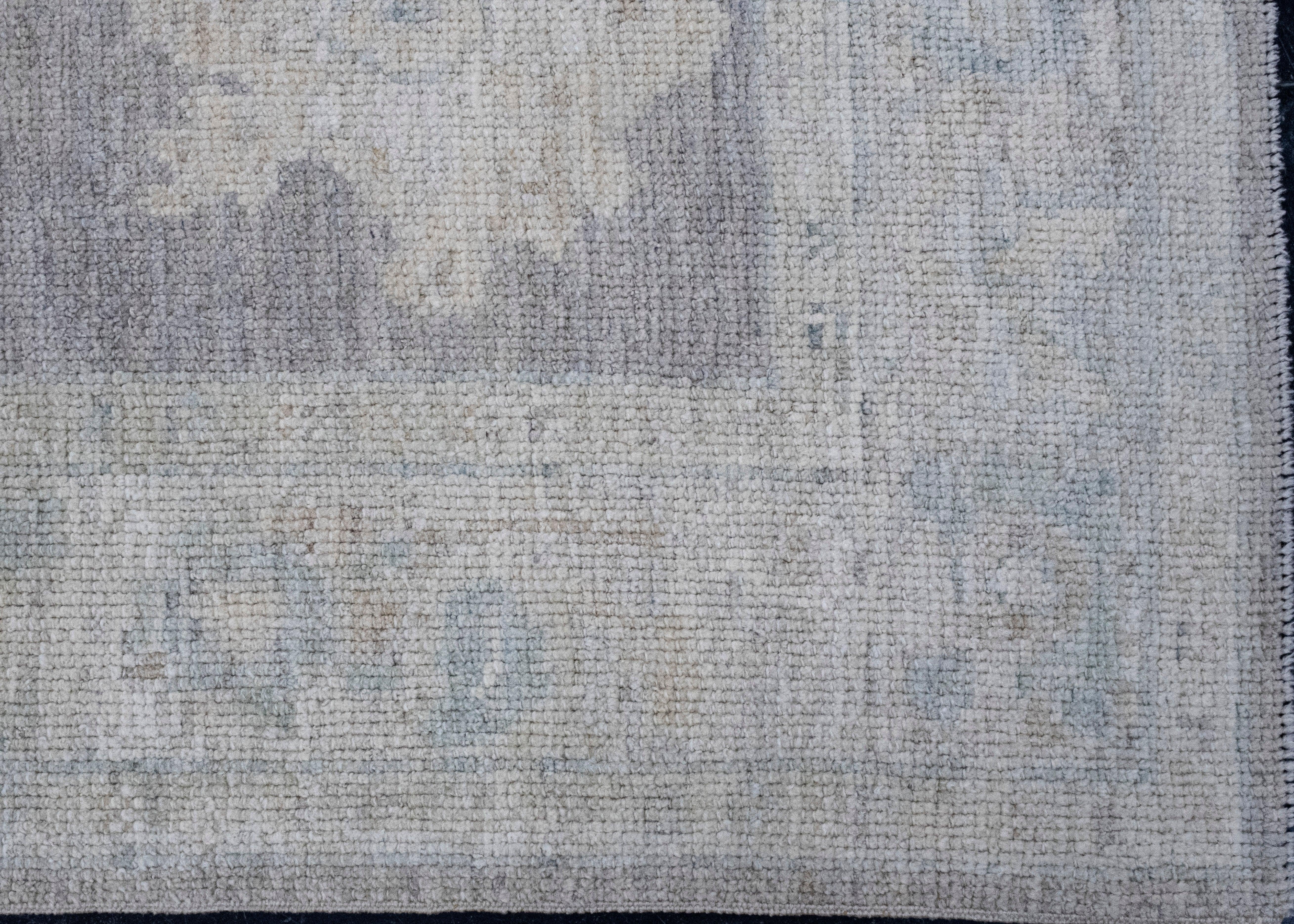 Turkish Oushak Runner Rug 2'9