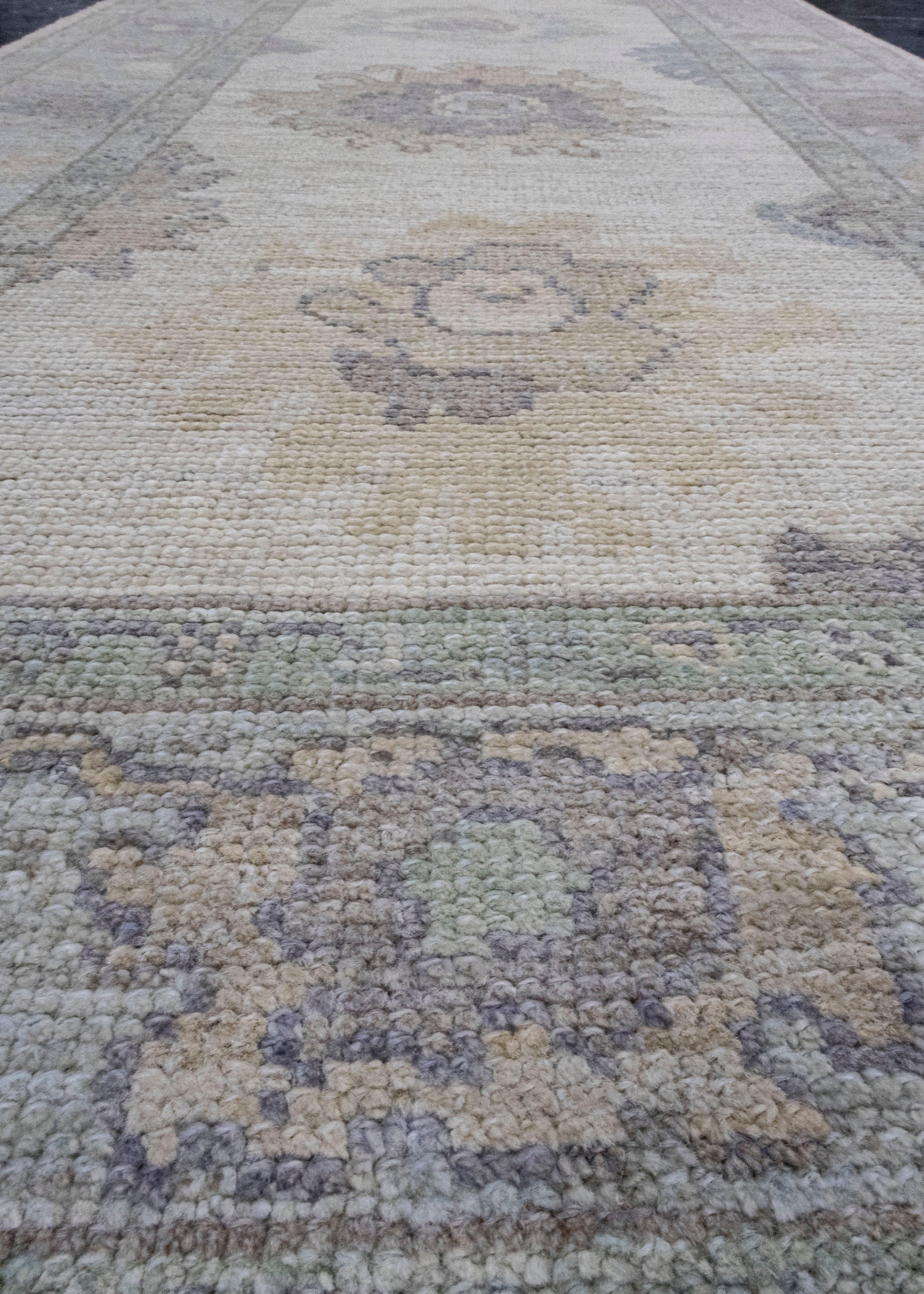 Türkischer Oushak-Läufer 3' x 10'1