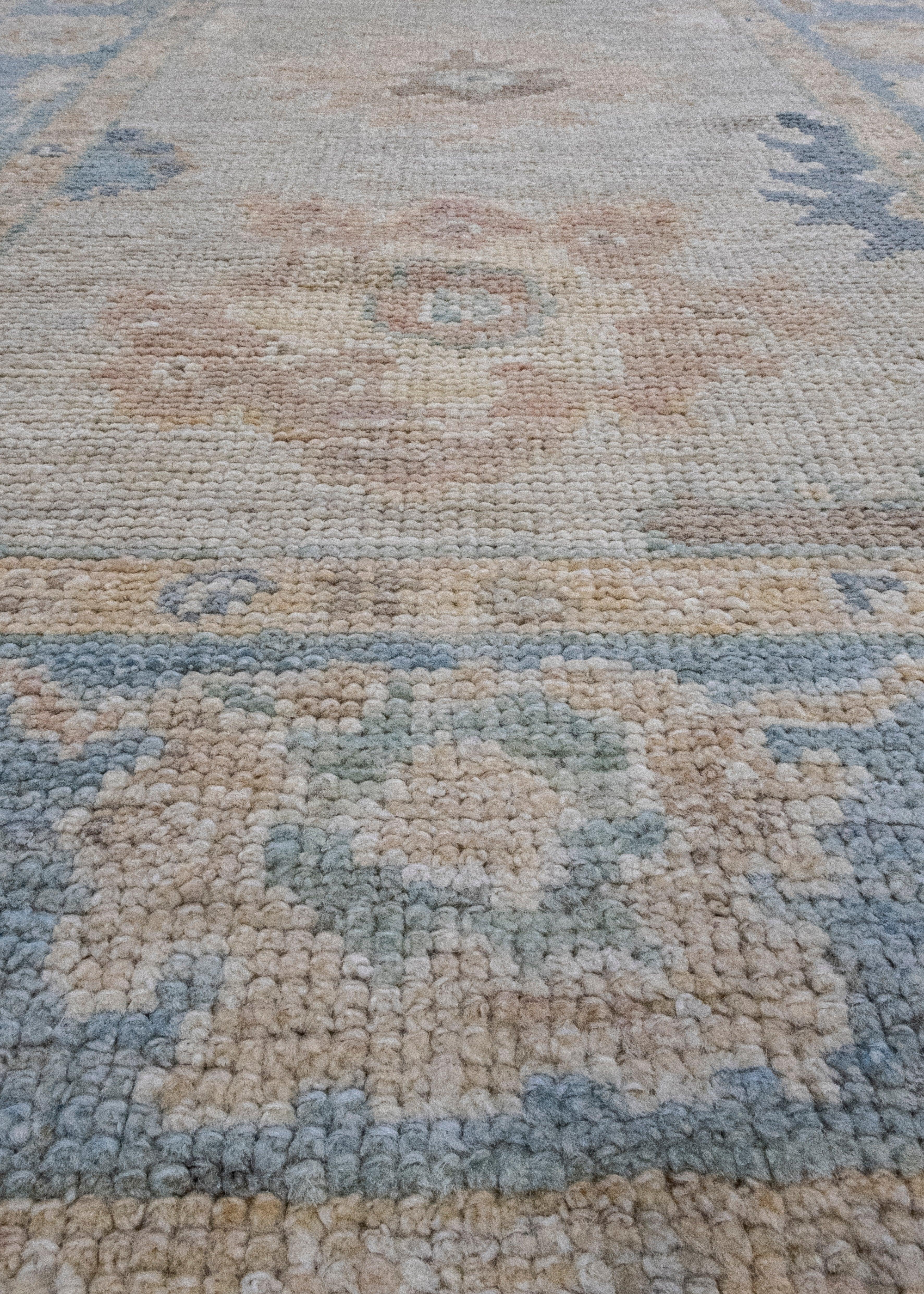 Türkischer Oushak-Läufer 3' x 10'2