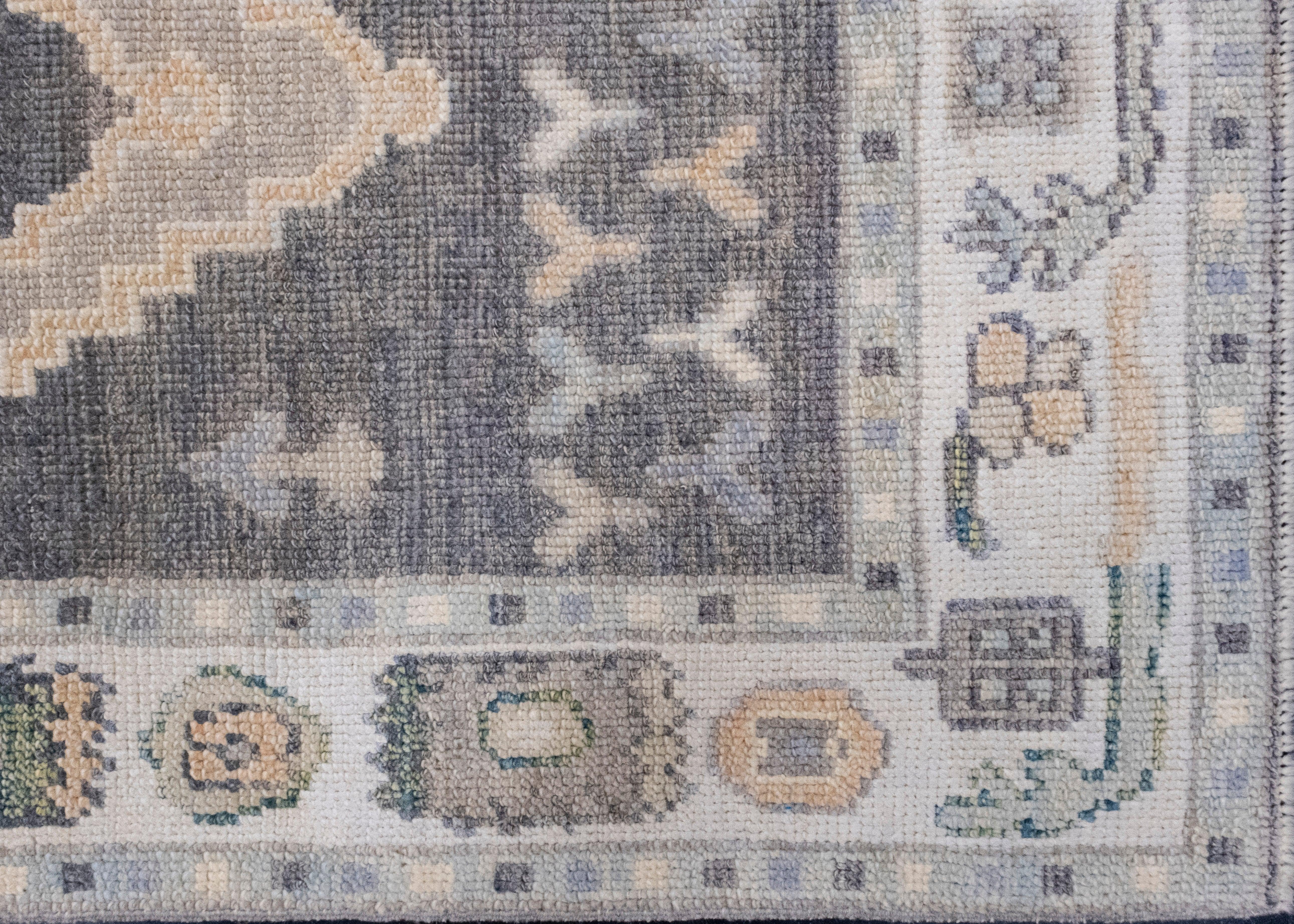 Türkischer Oushak-Läufer 3' x 10'3