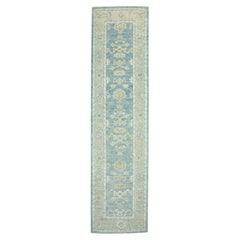 Turkish Oushak Runner Rug 3' x 11'10" #17814