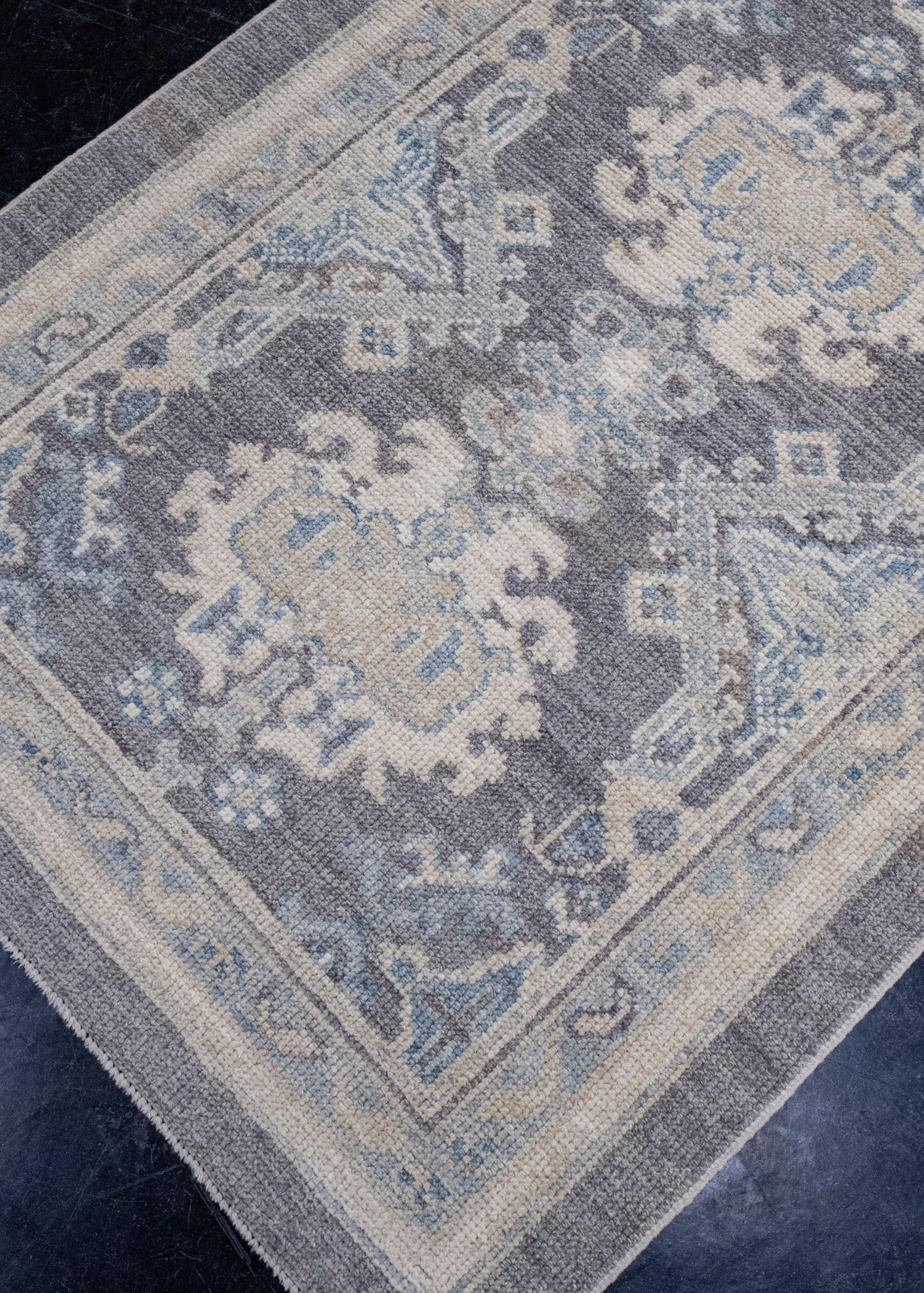 Türkischer Oushak-Läufer 3' x 11'11