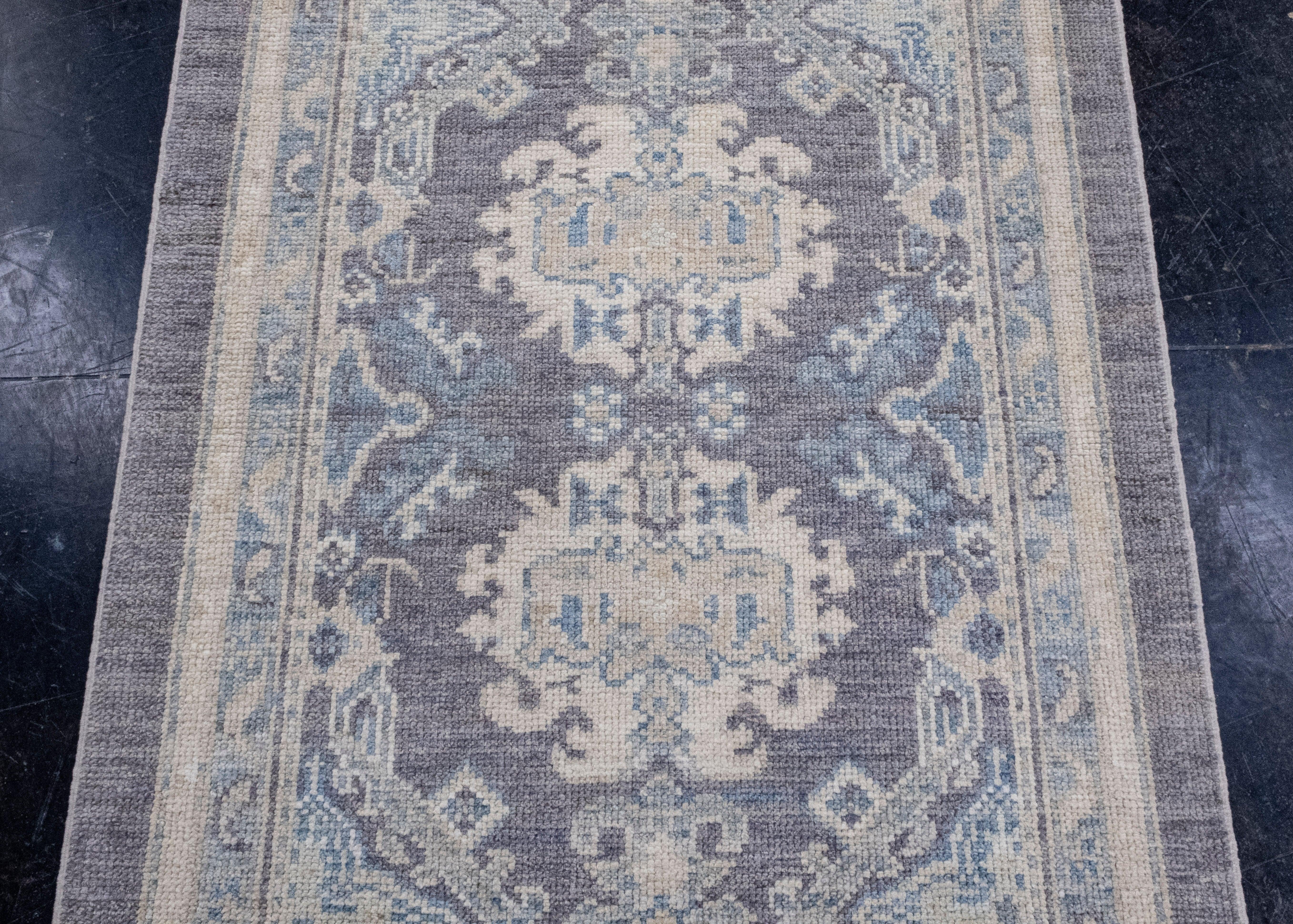 Türkischer Oushak-Läufer 3' x 11'11