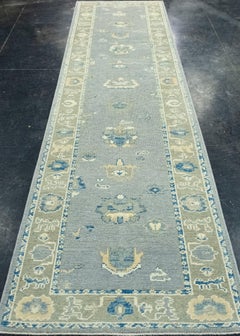 Turkish Oushak Runner Rug 3' x 11'5" #17060