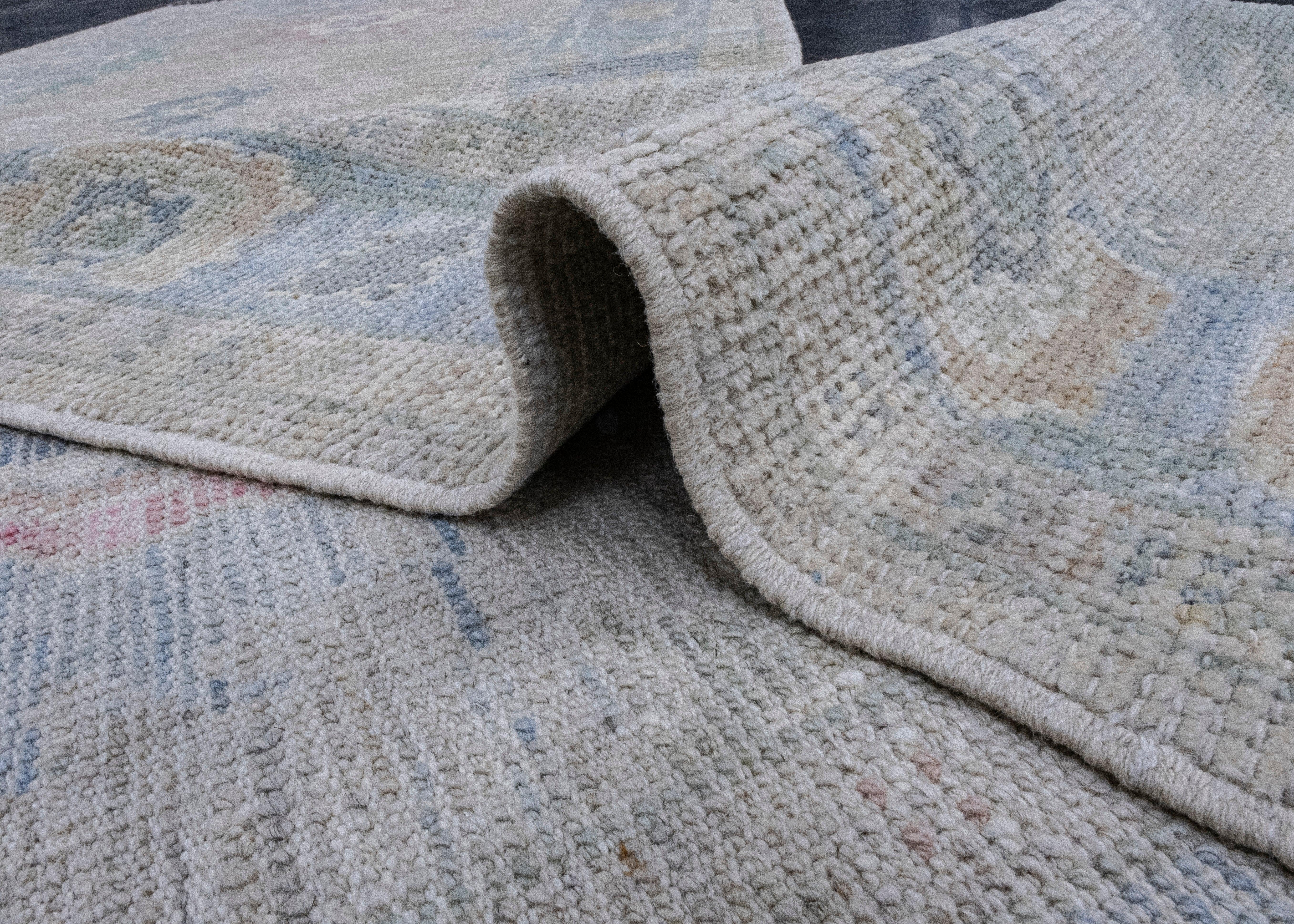 Türkischer Oushak-Läufer 3' x 8'3