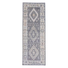 Tappeto Oushak Runner turco 3' x 8'3" #16583