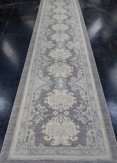 Alfombra Turca Oushak 3'1" x 13'9" #16223