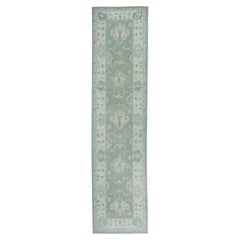 Turkish Oushak Runner Rug 3'9" x 15'3" #17162