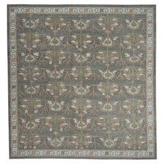 Turkish Oushak Square Rug 13'4" x 13'10" #20393