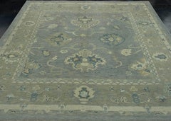 Türkischer Oushak-Teppich, quadratisch, 251 cm x 236 cm, Nr. 18104