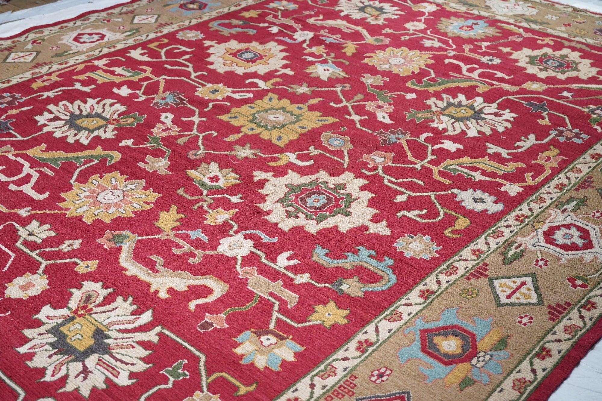 Türkischer Teppich 10'0'' x 14'0'' (Wolle) im Angebot