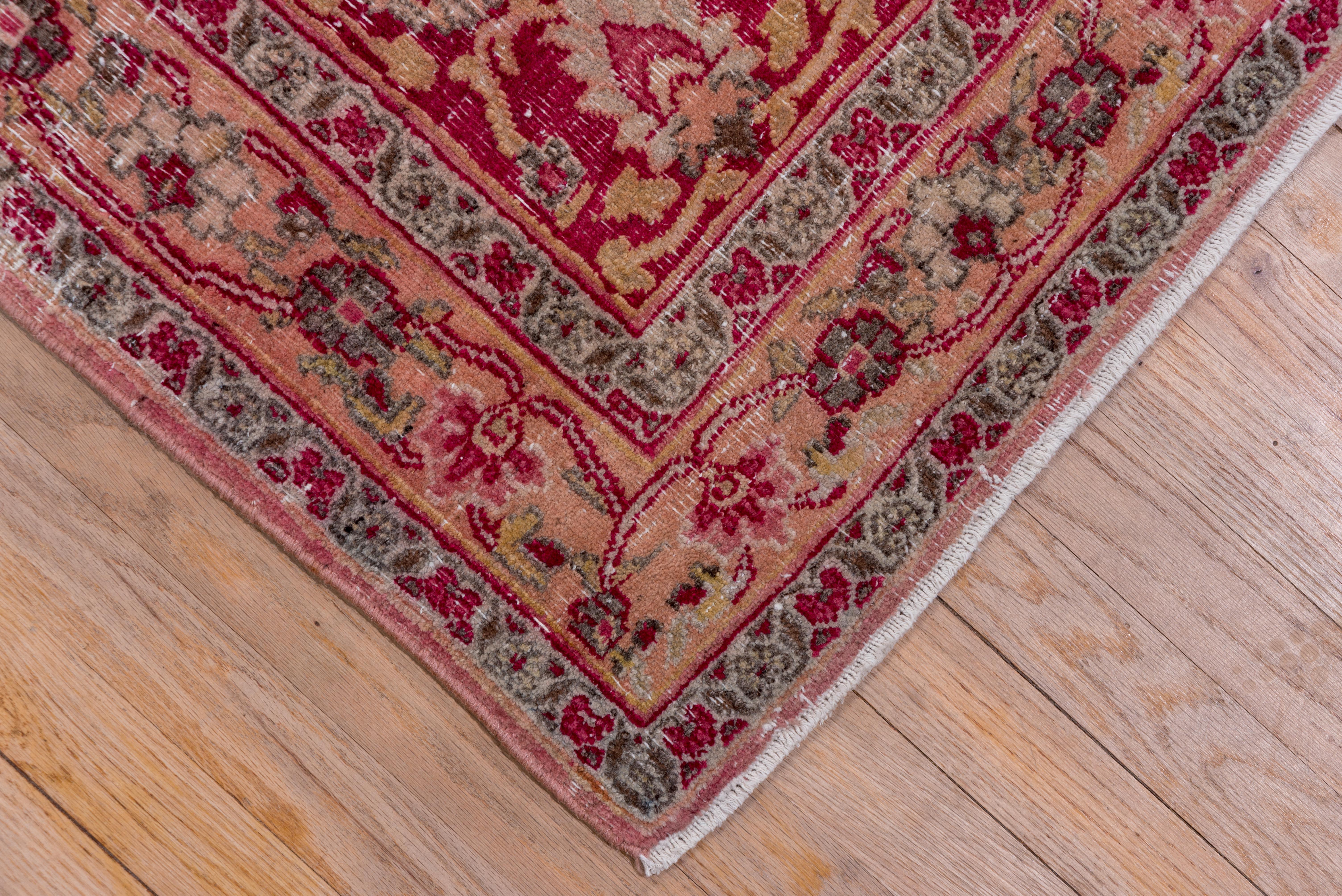 Mid-20th Century Turkish Rug 1930s Multicolor For Sale
