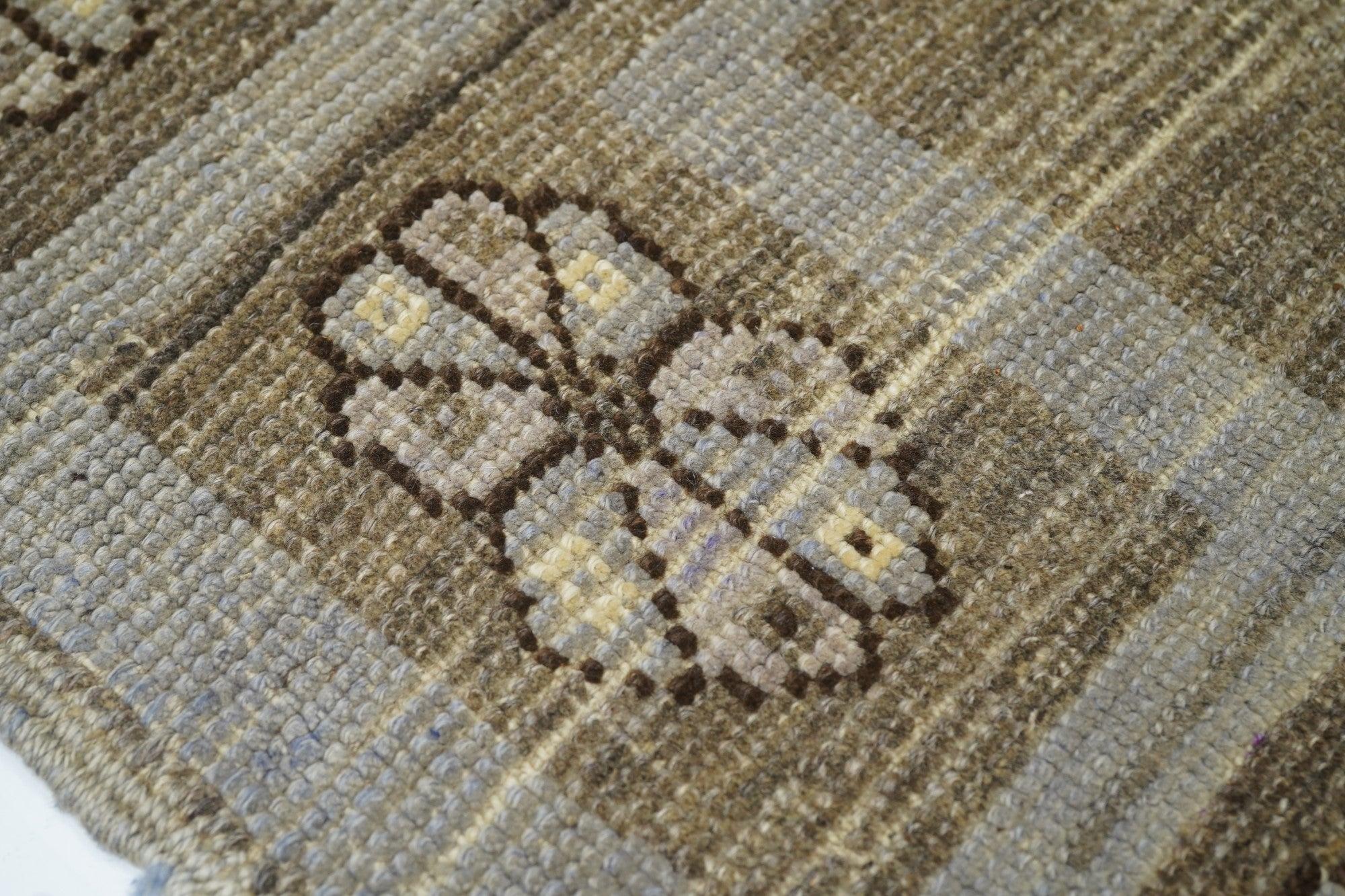 Wool Turkish Rug 3'8'' x 7'0