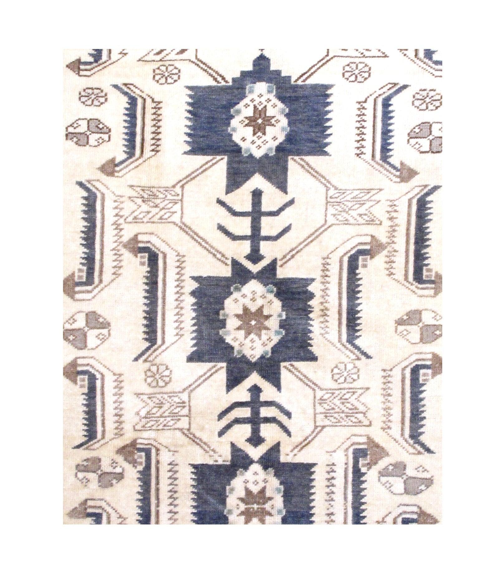 Contemporary Turkish Rug 4'8'' x 6'11'' For Sale