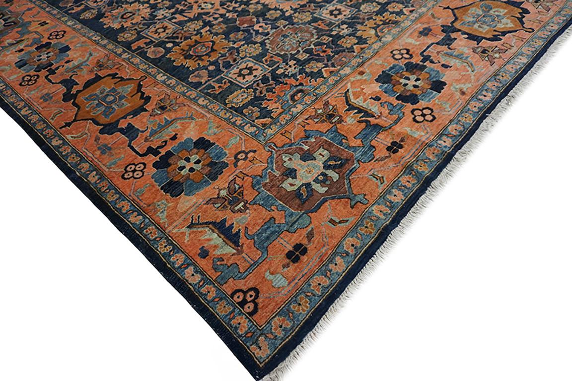 Hand-Knotted Turkish Rug For Sale