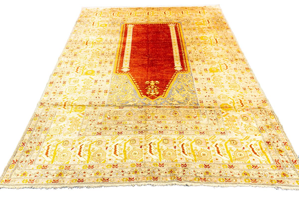 Turkish Rug Ghiordes In Good Condition For Sale In Ferrara, IT