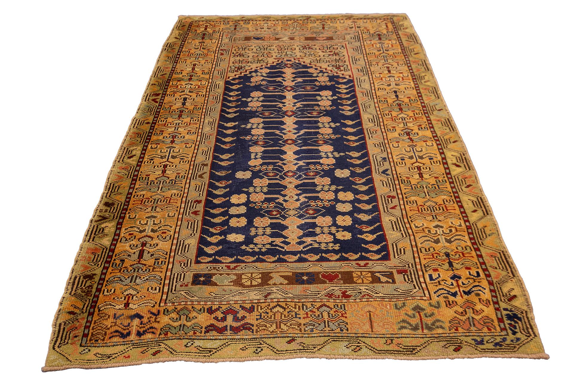 Türkischer Teppich Kula Gebet (Handgeknüpft) im Angebot