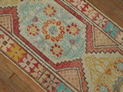 Turkish Runner with Cerulean Blue