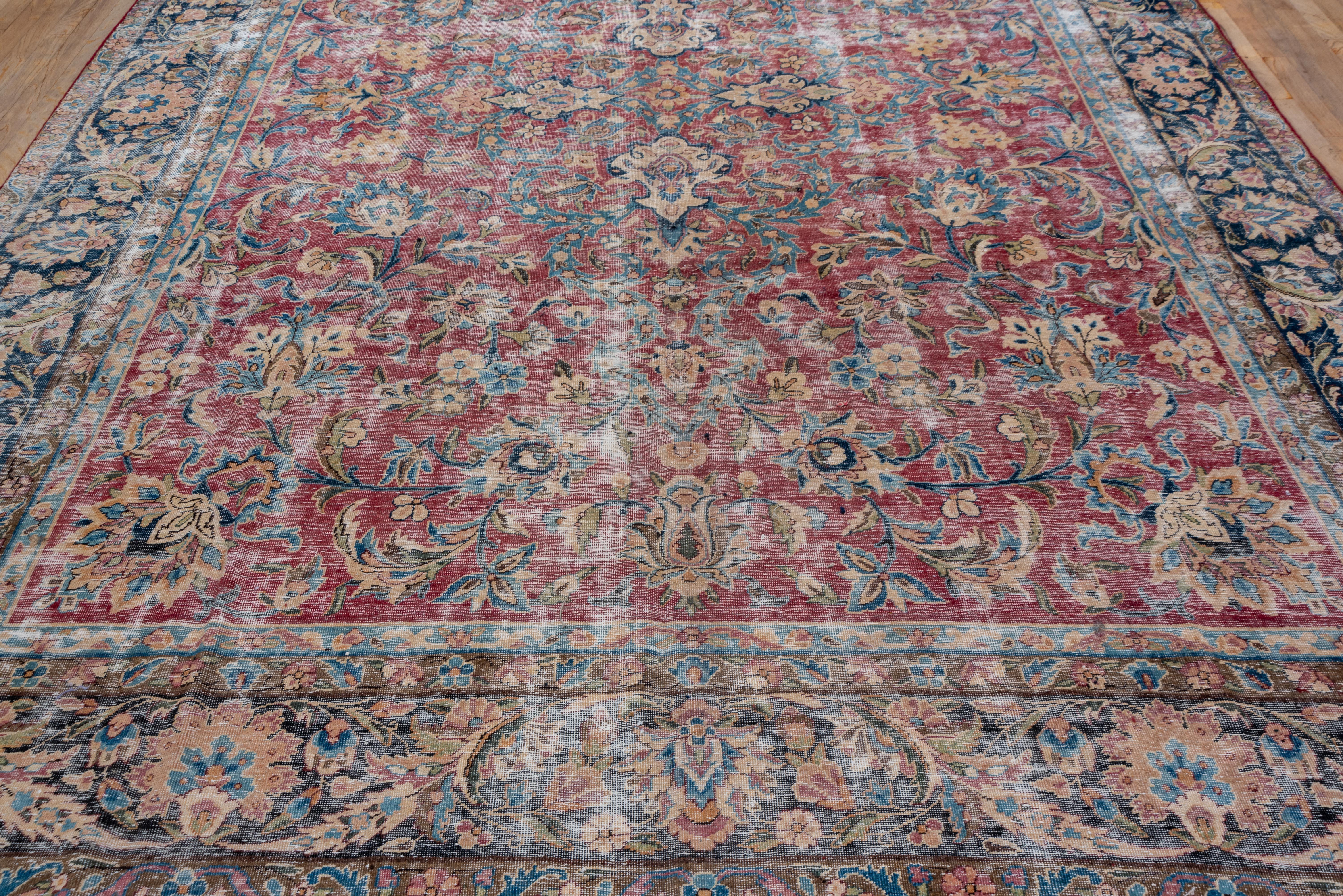 Turkish Shabby Chic Rug 1960 For Sale 2
