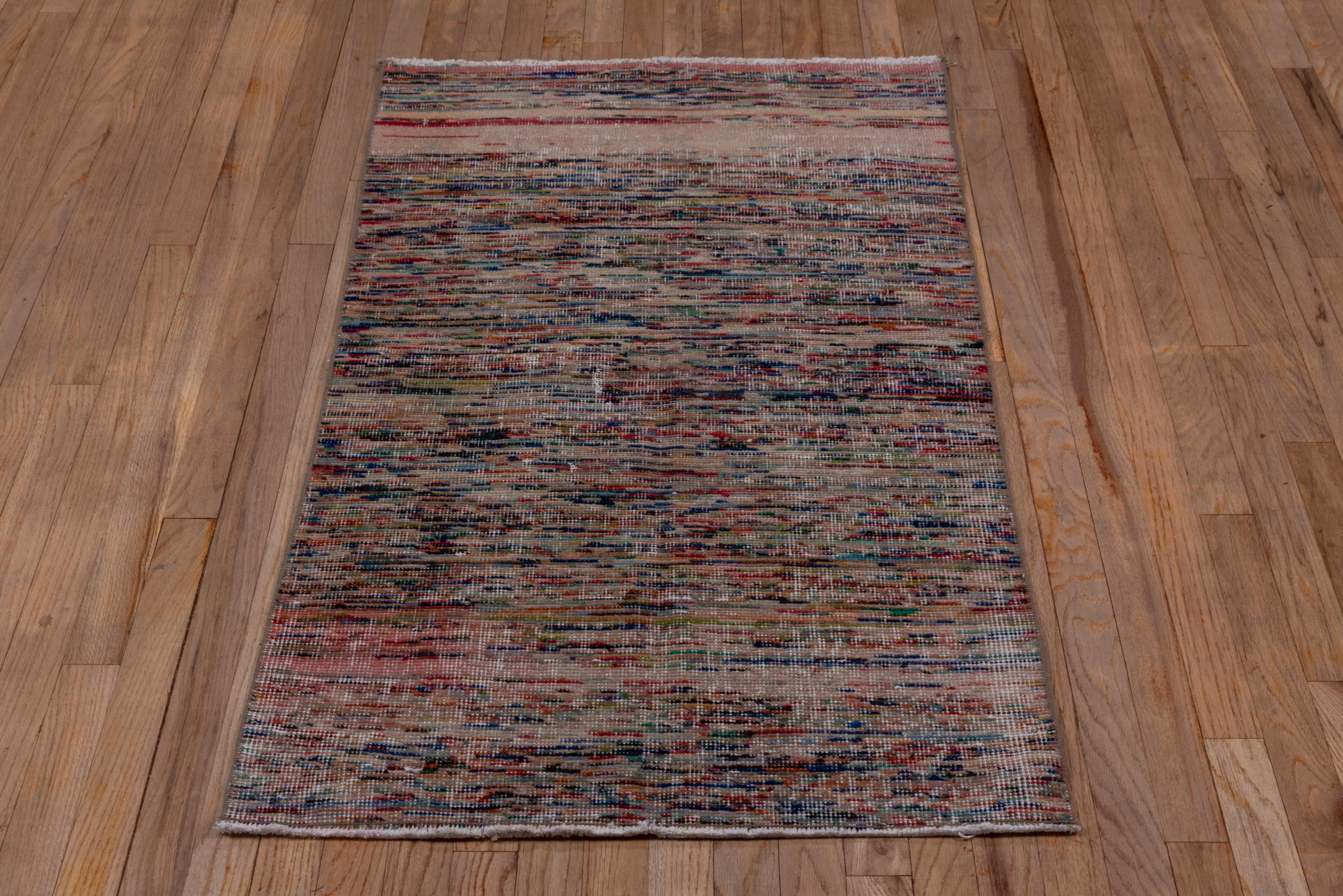 Turkish Shabby Chic Rug 1960 For Sale 2