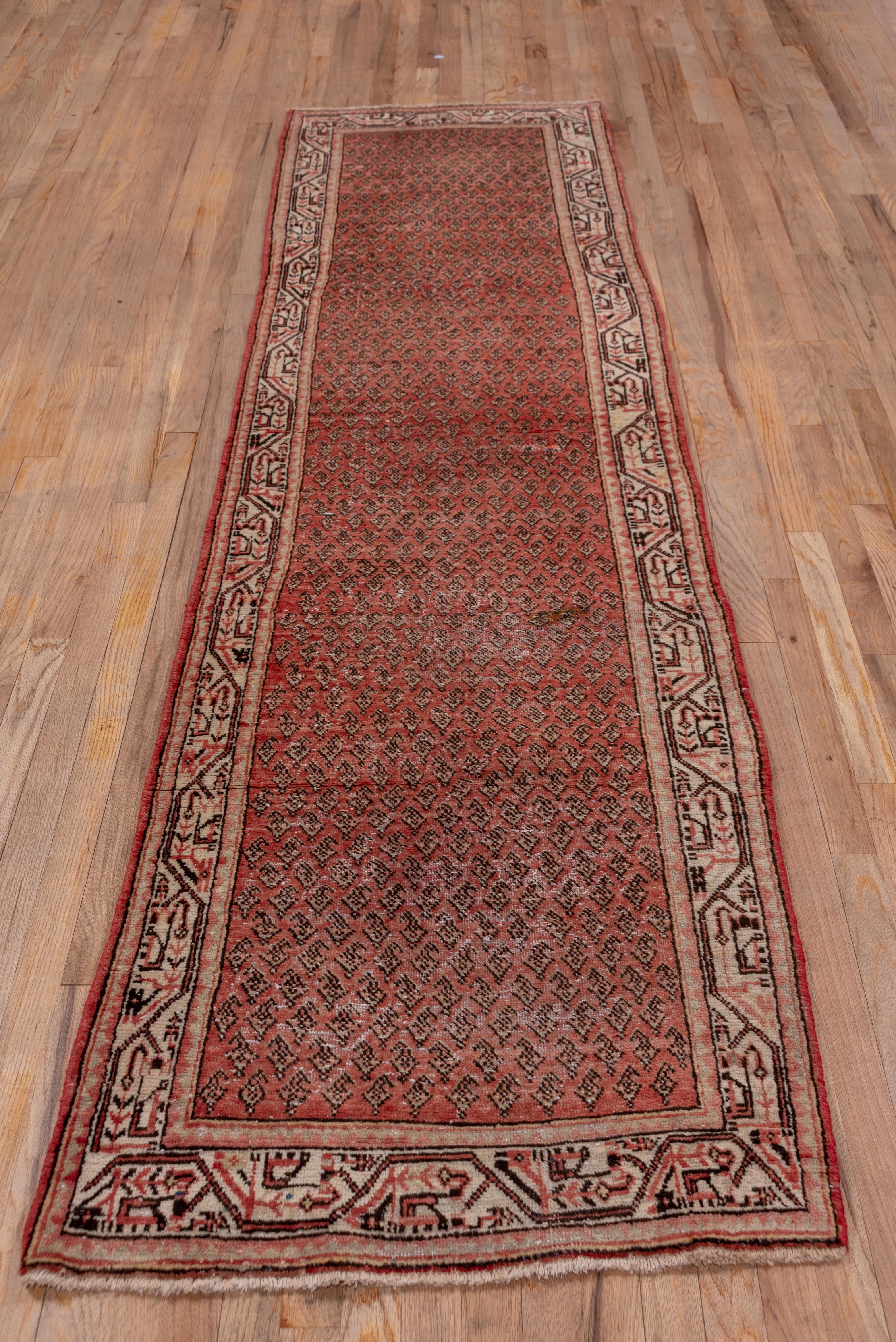 Turkish Sivas Antique Red Rug 1940 For Sale 2