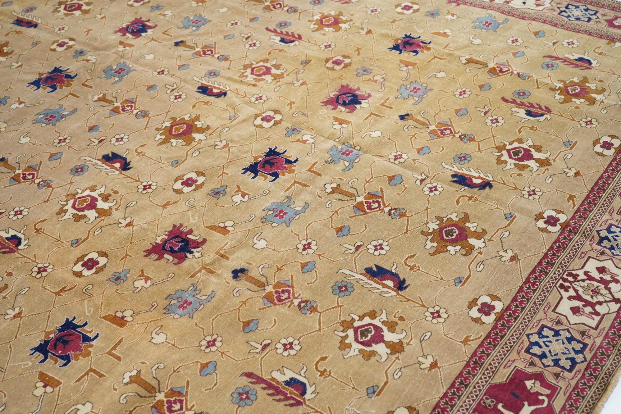 Wool Turkish Sivas Rug For Sale