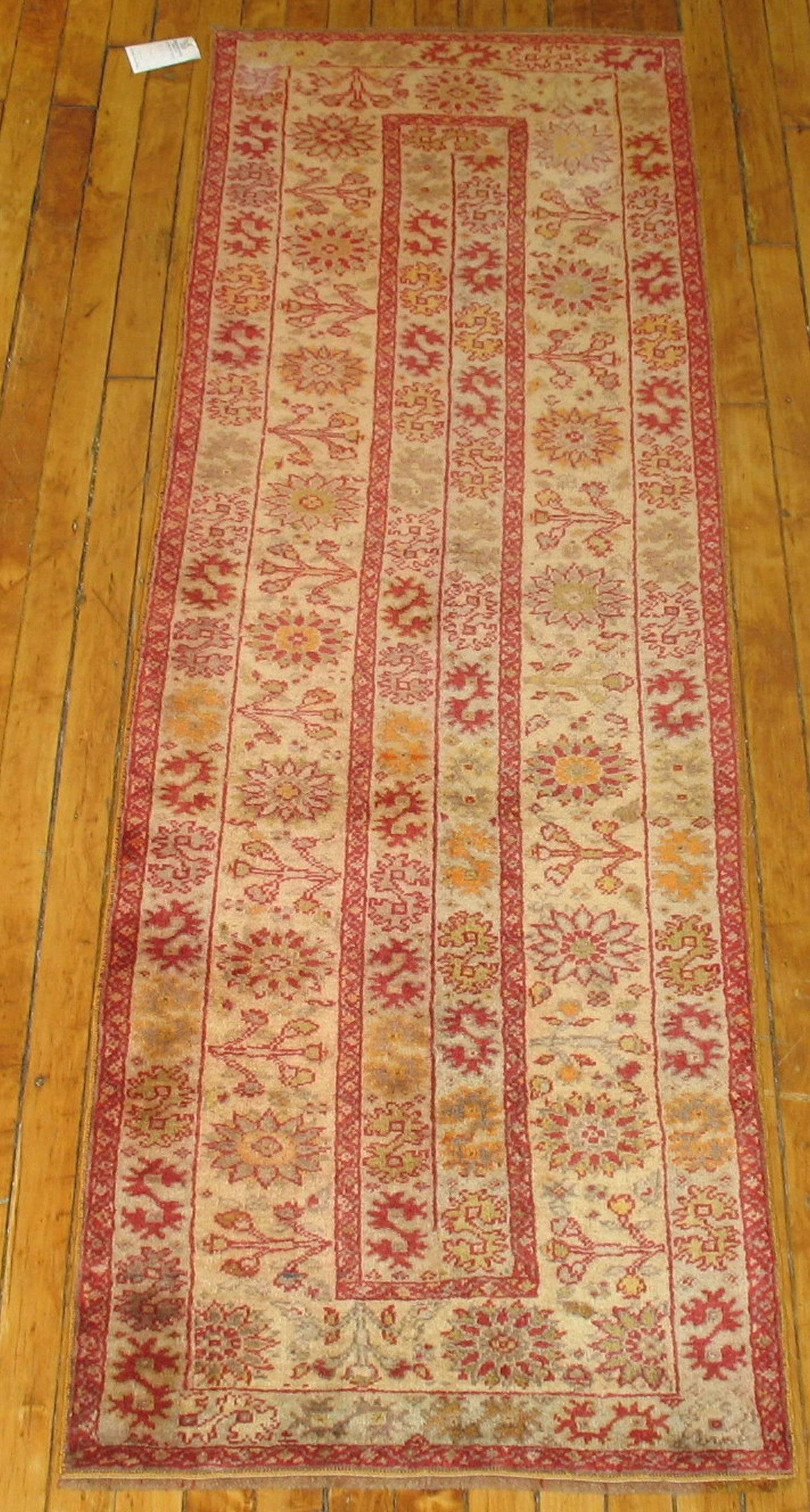 Turkish Sivas Small Runner In Good Condition For Sale In New York, NY