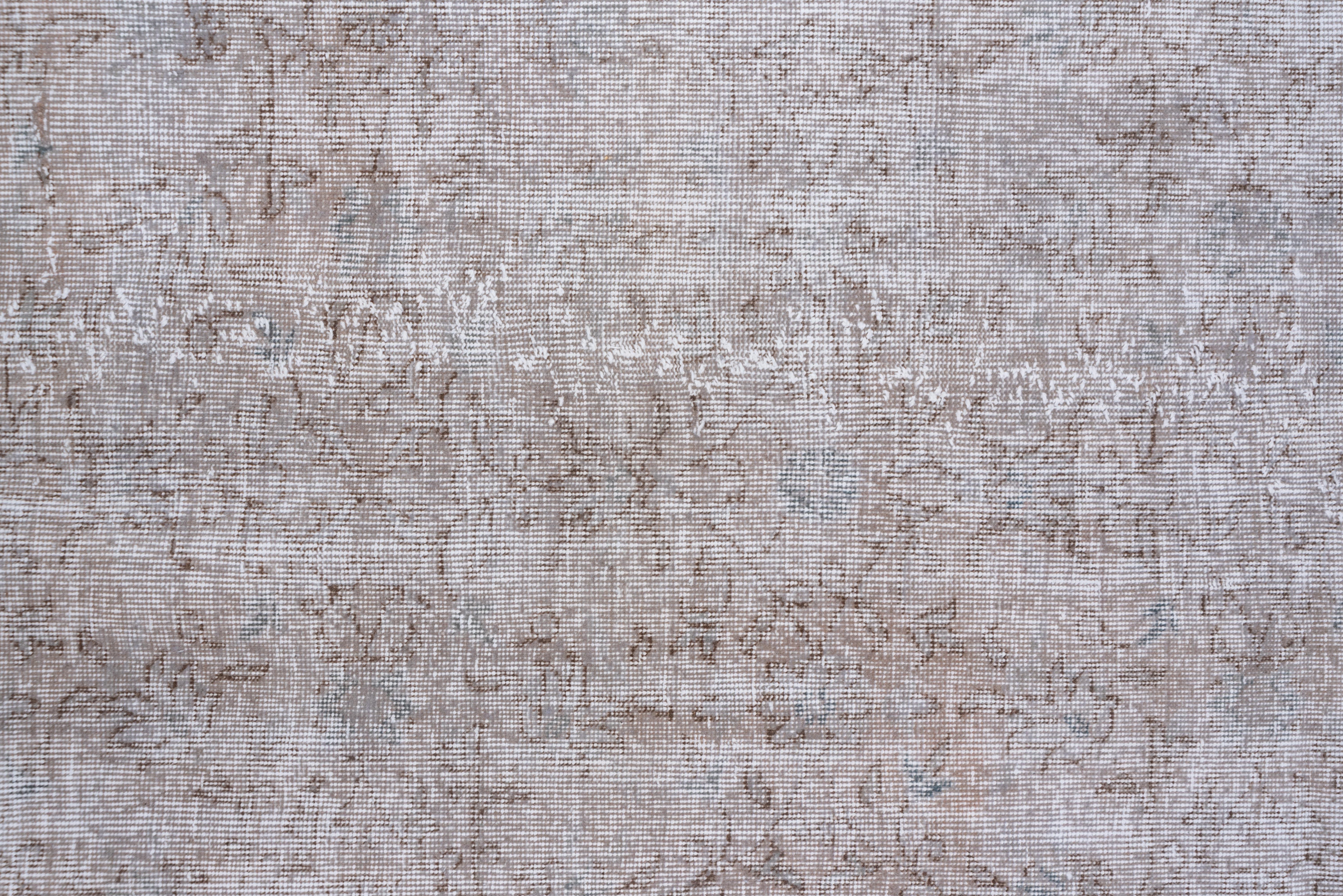 Laine Tapis Sparta turc gris sur toute sa surface avec accents rouges et violets - Shabby Chic en vente