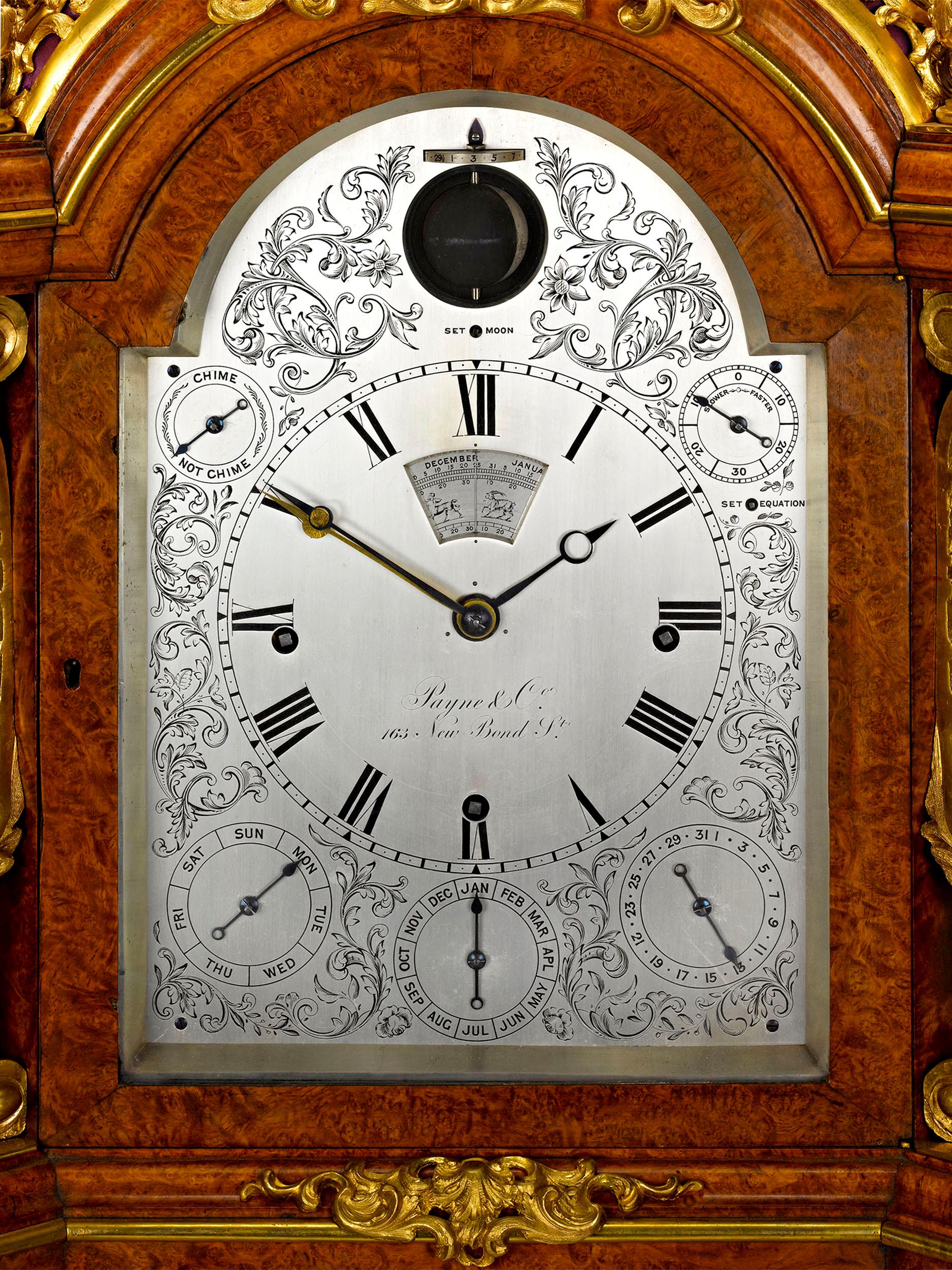 Exceptionally crafted and mechanically complex, this important bracket clock by Payne and Co. represents a significant rediscovery with a remarkable provenance. Almost certainly crafted for Sultan Abdülmecid of Turkey, this stunning timepiece is the