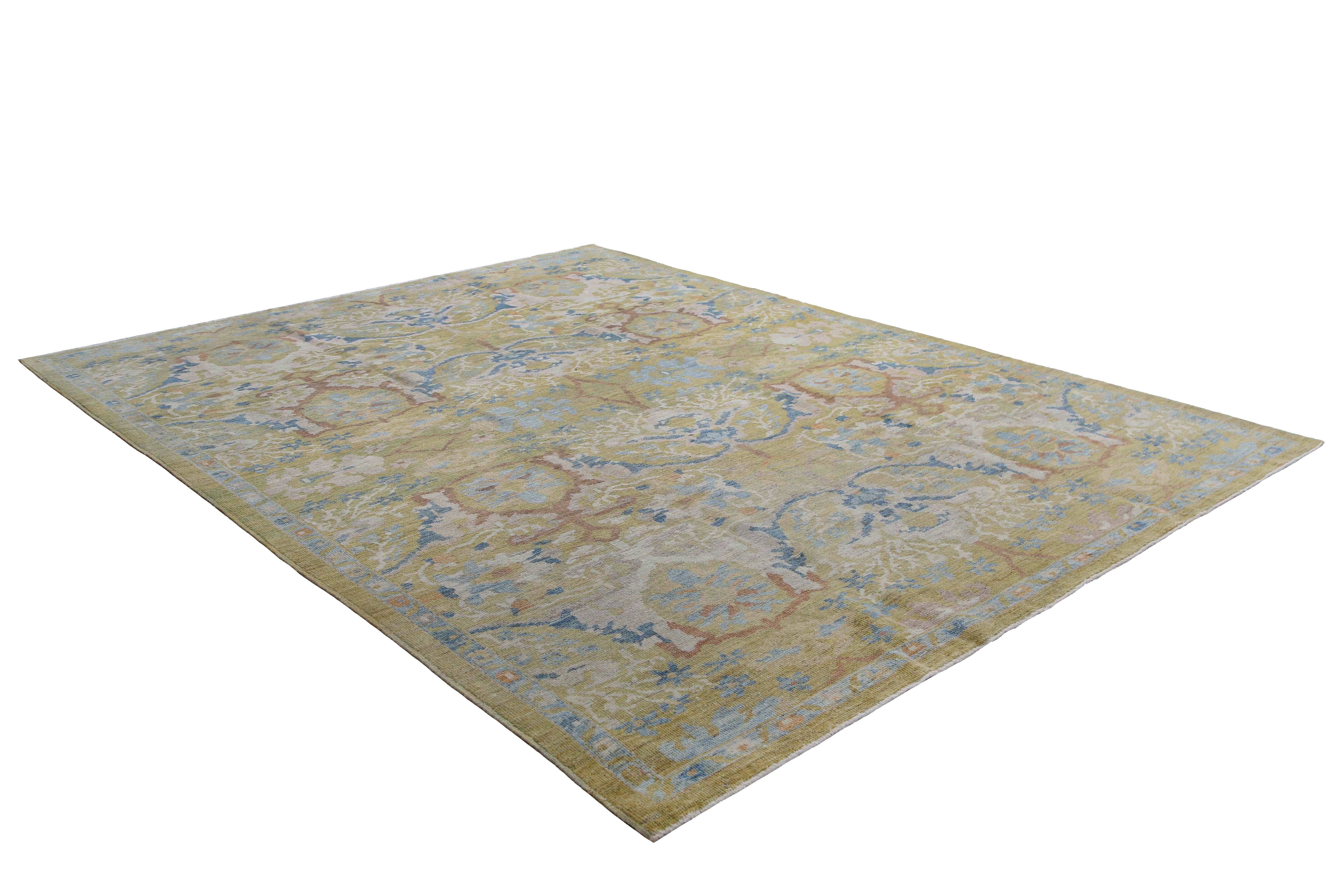 Türkische Sultanabad-Komposition mit übertriebenen Designelementen im Angebot 2