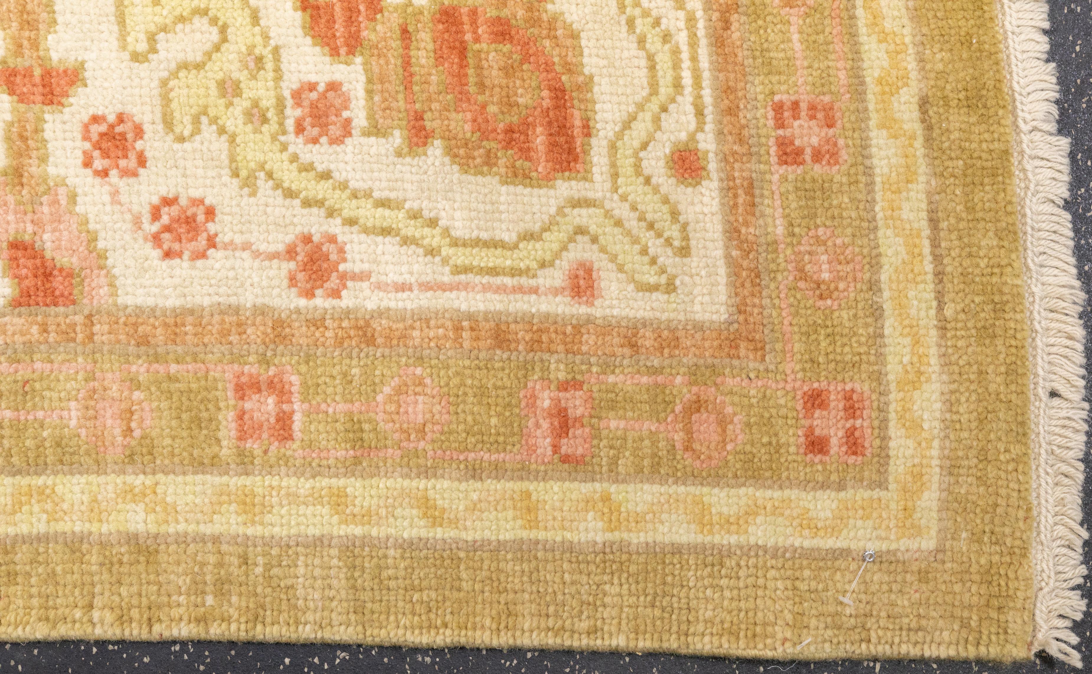 Türkischer Sumak Flachgewebe-Wollteppich 10'0