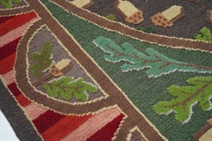 Tappeto Sumak turco in lana a trama piatta 10'0" x 14'0"
