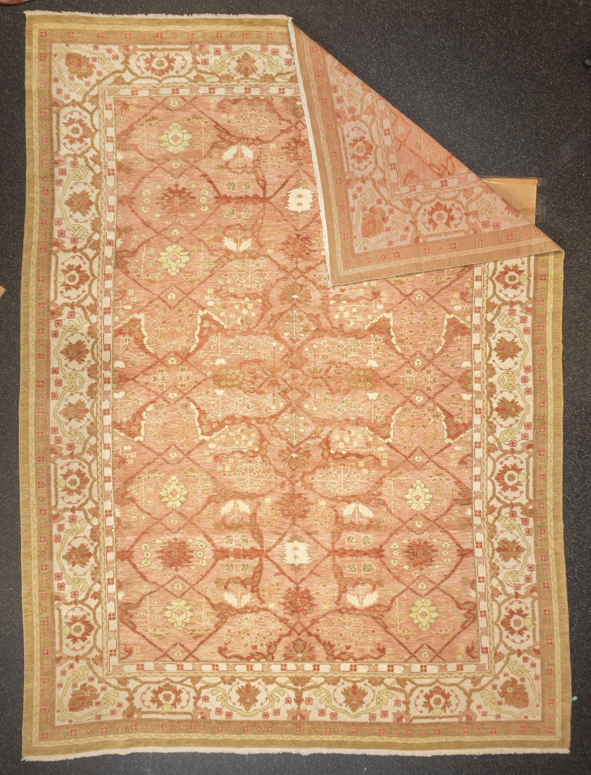 Türkischer Sumak Flachgewebe-Wollteppich 10'0
