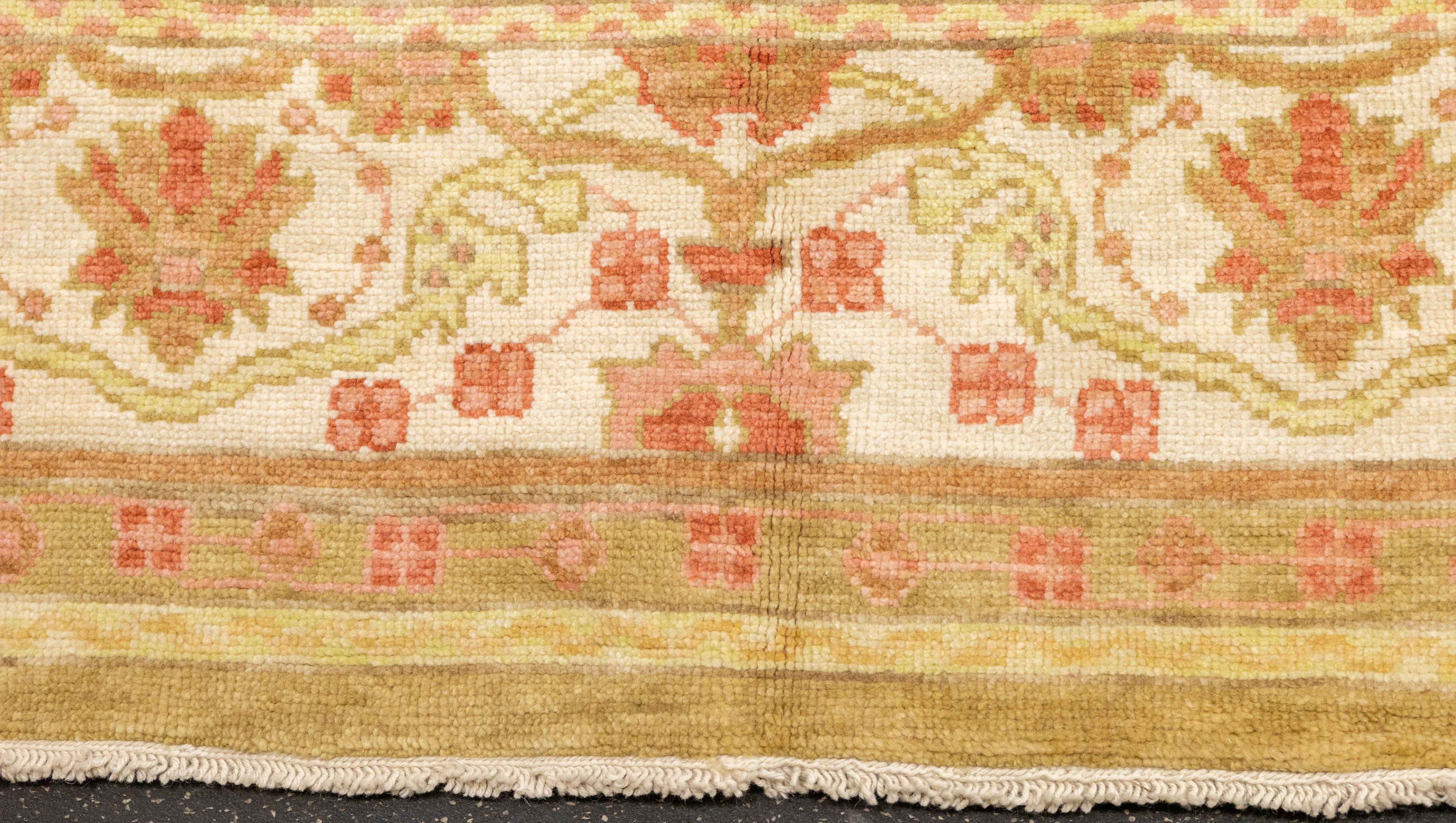 Türkischer Sumak Flachgewebe-Wollteppich 10'0